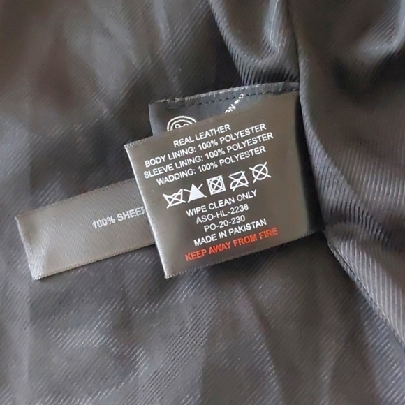 Barneys Moto Black Leather Jacket - Picture 9 of 10